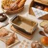 100 Pcs Unbleached Loaf Pan Liners with Bonus 10 Bakery