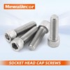 MewuDecor M5-0.8 x 10mm Socket Head Cap Screws Bolts, Allen