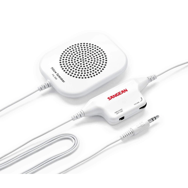 Sangean PS 300 Pillow Speaker with Amplifier Adjustable Volume for