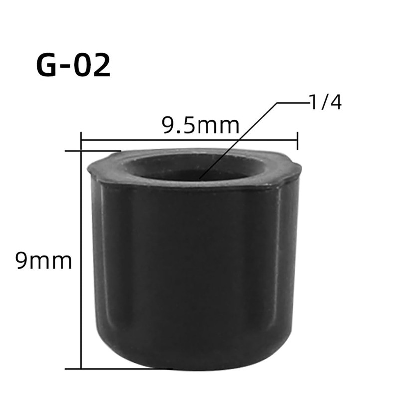 FEICHAO - Tapa de protección de tornillo de 1/4 para