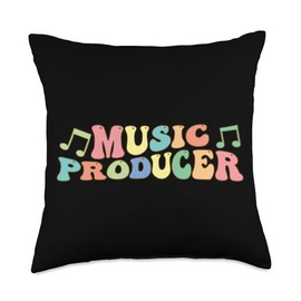Music Producer Electronic Musician Beat Maker Throw Pillow