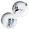 Ogura Toki Ultra Monsters Collection Lightweight Curry Plate, Set of