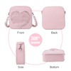 Freiesldaten Ita Bag Women's Clear Heart Crossbody Bag Lightweight Kawaii