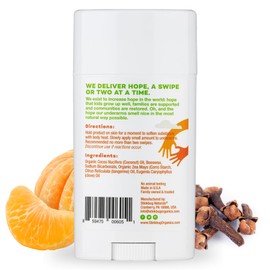 Stinkbug NaturalsTangerine Spice Natural Deodorant Aluminum Free No Parabans, 2.1 oz