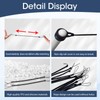 MILAKE 15 Pcs Pen Lanyards, Premium Elastic Retractable Stylus Tether