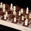3 In 1 Wooden Chess Checkers Backgammon Set Portable Wooden
