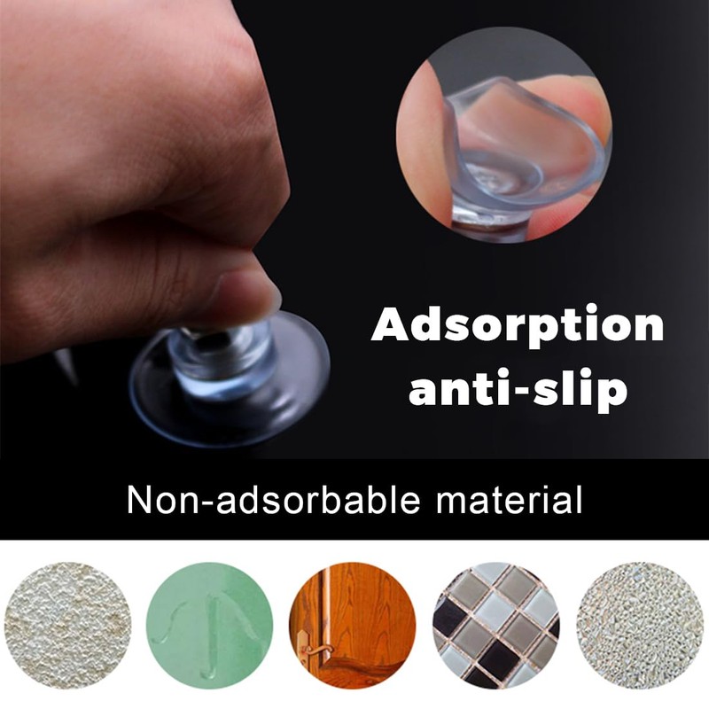 XBFOCNH Suction Cup with Thread and Knurled Nut, Pack of