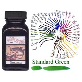 Noodler's Ink Fountain Pen Bottled Ink, 3oz, Standard Green