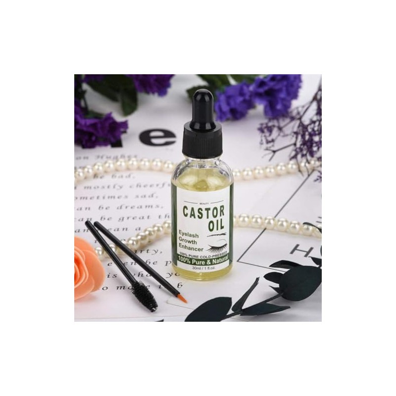 Aceite de Ricino Serum para Fortalecer, Alargar y Nutrir las