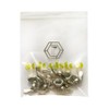 M6 Wing Nuts,Stainless Steel 18-8(304) Wing Nuts, 20Pcs-Pack
