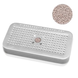 Wisesorb 40 Gram Dessicant Canister, Molecular Sieve Reusable Desiccant Dehumidifier for Car, Closet, Cabinet, Bag, Tool Box