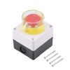 sourcing map Push Button Switch Station Latching NC NO Mushroom