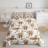 Sloth Comforter Set Full Size, Cartoon Sloth Comforter Set Kawaii