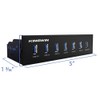 KingWin KW525-7U3C 7 USB 3.0 Port, Include One 2.1A Charging