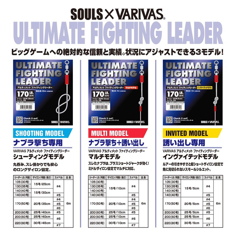 VARIVAS 130LB-#4 Ultimate Fighting Leader Invited Model (Only for Invitation)
