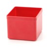 allit Plastic Box Allit Parts Case for EuroPlus Red 54X54X45mm