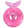Baby Pool Float,Mermaid Inflatable Swimming Float Ring with Seat Handle,Infant
