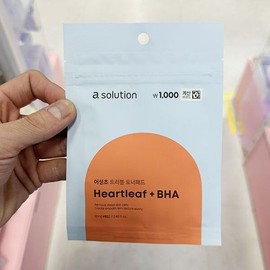 A-Solution Houttuynia Cordata Trouble Toner Pads 4 Sheets 1057352 / 에이솔루션 어성초 트러블 토너패드 4매 1057352
