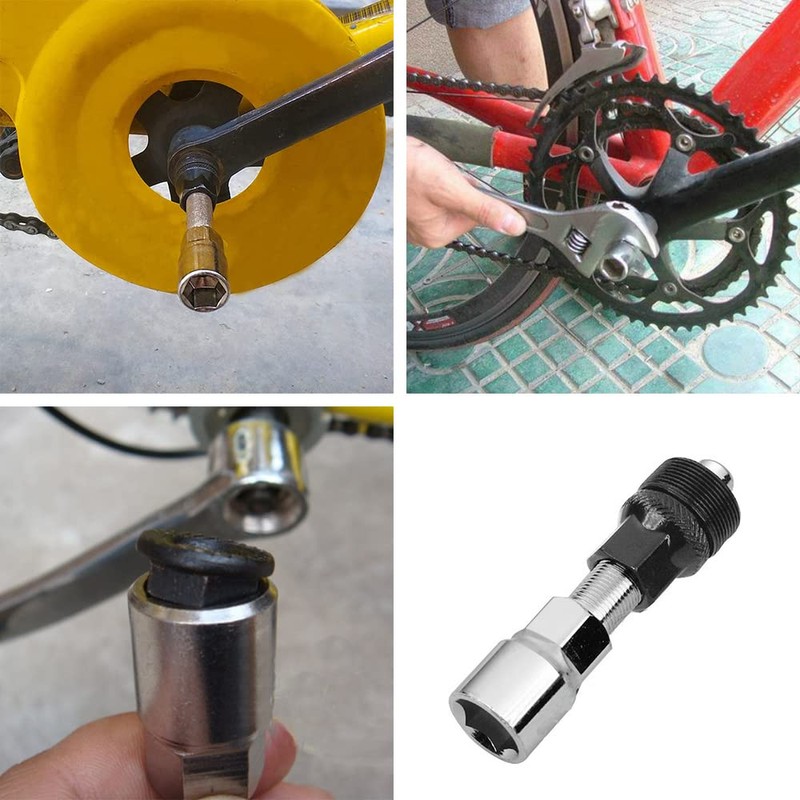 JIALWSJWAN Crank Removal Tool Universal Crank Remover Professional Bicycle Crank