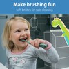 Dr. Brown's Toddler Toothbrush, Dinosaur, Green and Orange, 2-Pack