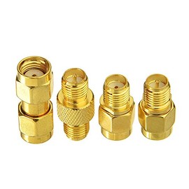 Superbat SMA Female/Male to RP-SMA Female/Male RF Coaxial Coax Adapter Connector Kit