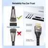 Cable Matters 48Gbps Ultra HD 8K Right Angle HDMI Cable