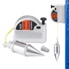 BONNEAIDE Retractable Plumb Bob Tool for Construction Industry Assignments, 14