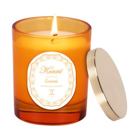 KONNI Zodiac Candle, Gemini Zodiac Gifts for Women & Men, May June Birthday Gifts for Women, Gifts for Astrology Lover, Aromatherapy Candles for Home Scented, Horoscope Gifts