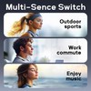 YFFSHLCS Neckband Headphone Bluetooth 5.2 Wireless in-Ear Earphones, 40H Playtime,