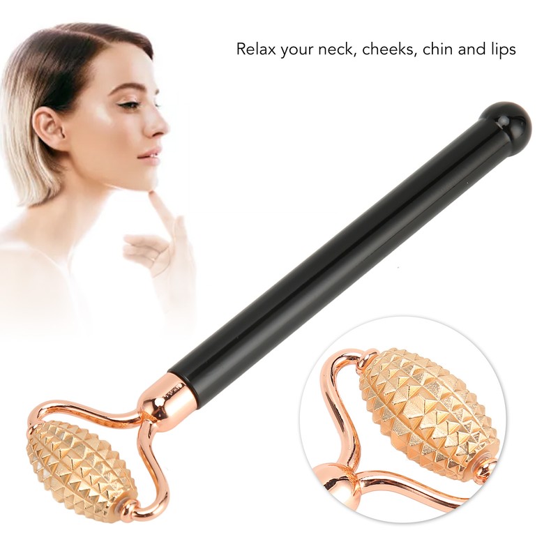 Face Roller Tighten Skin Reduce Puffiness Fine Lines Silent Alloy