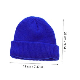 SAFIGLE Cap Unisex Knitted Warm Hats for Men Women Breathable Lightweight Elastic Comfortable 3 Pack