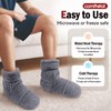 comfheat Microwavable Booties and Feet Warmers for Women & Men