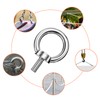 Mesybveo Pack of 5 M8 Eye Bolt, 304 Stainless Steel