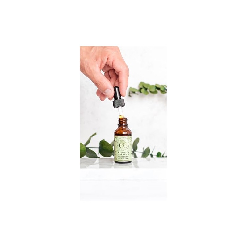 Ore Set de Productos de Orégano Natural, Aceite 30ml, Perlas