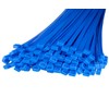 HORZEFIX Cable Ties Pack of 100 Blue Long Stable UV