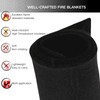 Carbon Felt Fireproof Fabric, Carbon Felt Welding Blanket Fireproof up