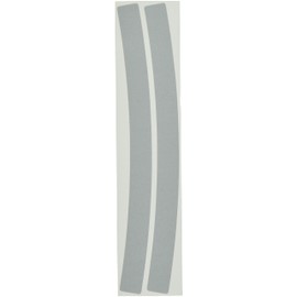 TRUSCO TR260SV Reflective Helmet Seals, Silver, Pack of 10