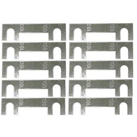 AERZETIX - C42200-10 x strip fuse - 100A - with flaps blades - for high current - fuse holder