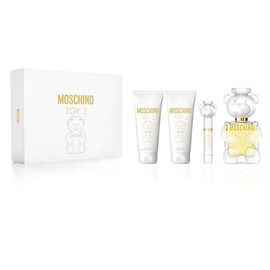 Moschino Toy 2 for Women - 4 Pc Gift Set - EDP Spray (3.4oz, 0.33oz), Body Lotion, Shower Gel