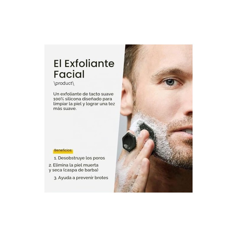 Set de Cepillos Corporales de Silicona 4 Piezas SQL-160 Negro