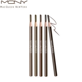 MACQUEEN NEW YORK My Strong Eye Brow Pencil Hard Powder 1ea, Type:102 Walnut Brown