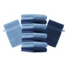 Wash Mitt Set 10 Pieces PREMIUM 100% cotton quality 470