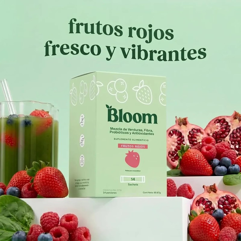 Bloom Nutrition Suplemento Nutricional Verde