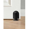 SORWDUERM 1 Pack Black Door Stopper Magnetic Door Cathc Matte