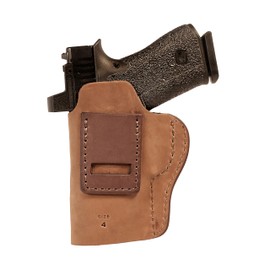 Uncle Mike's IWB Leather Holster for Taurus G3C, G2C, Glock 19, Glock 17, 19, 22, 23, M&P Shield 9mm, Shield Plus, Sprinfield XD Holster, Ruger SR9, CZ 75