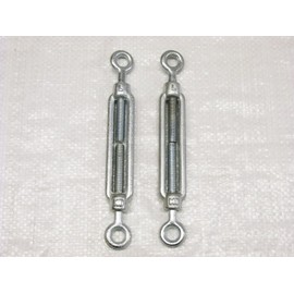 x2 M8 Eye to Eye Straining Screw Turnbuckle