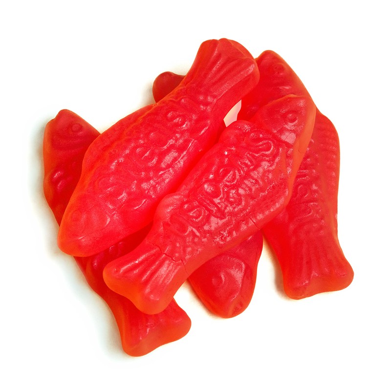 Swedish Fish Flavor Candy, Pack of 12