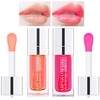 2 Set Lip Oil Hydrating Tinted Lip Balm, Plump Lip