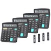 Calculators for Desk, BESTWYA 12-Digit Dual Power Handheld Desktop Calculator