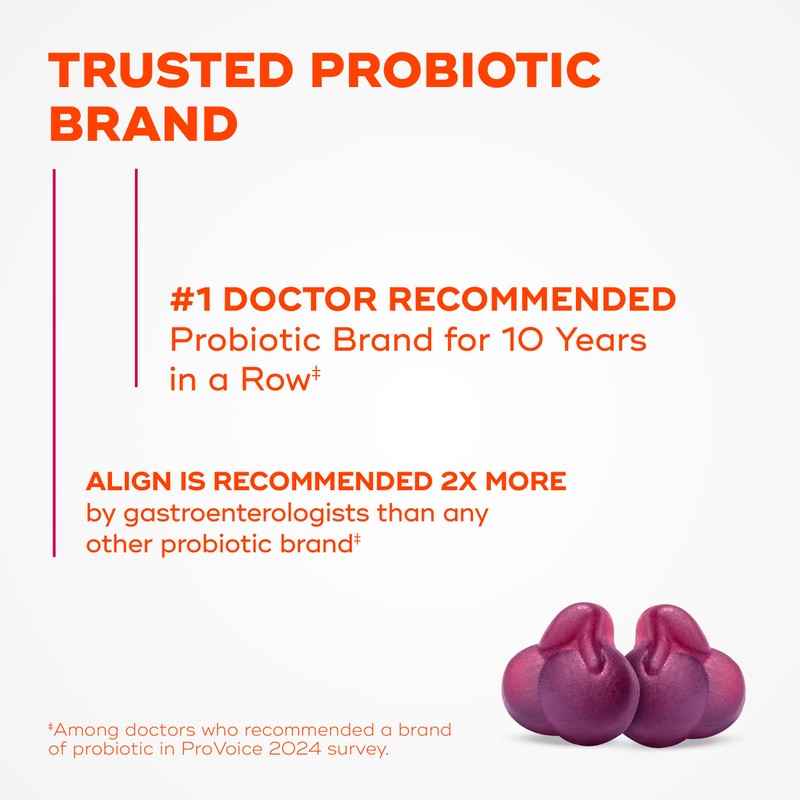 Align Align Probiotic, Women's Dualbiotic Gummies, Cranberry Flavor, 90ct